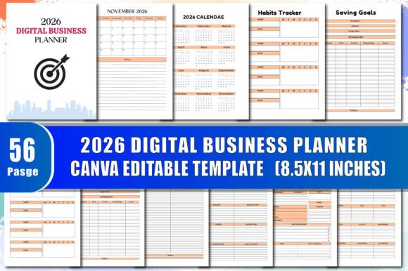 2026 Digital Business Planner