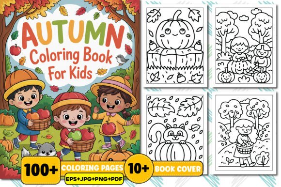 Autumn Coloring Book for Kids: A Seasonal Creative Experience