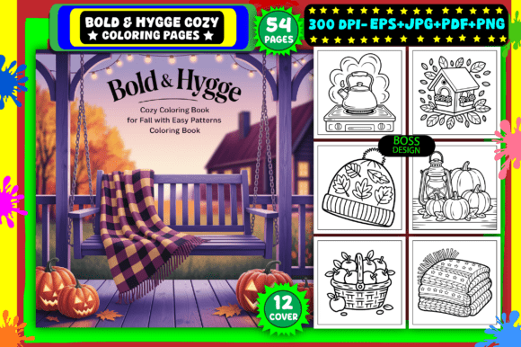 Bold Hygge Cozy Coloring Pages: A Creative Escape for Modern Creators and Entrepreneurs