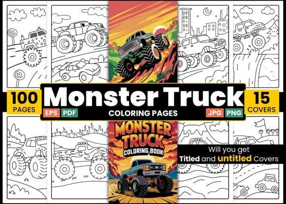 Monster Truck Adventure Coloring – A Fun and Creative Experience for All Ages