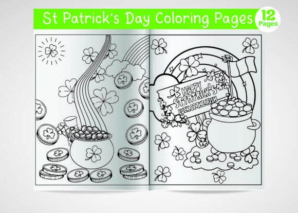 St Patrick's Day Coloring Page for Kids